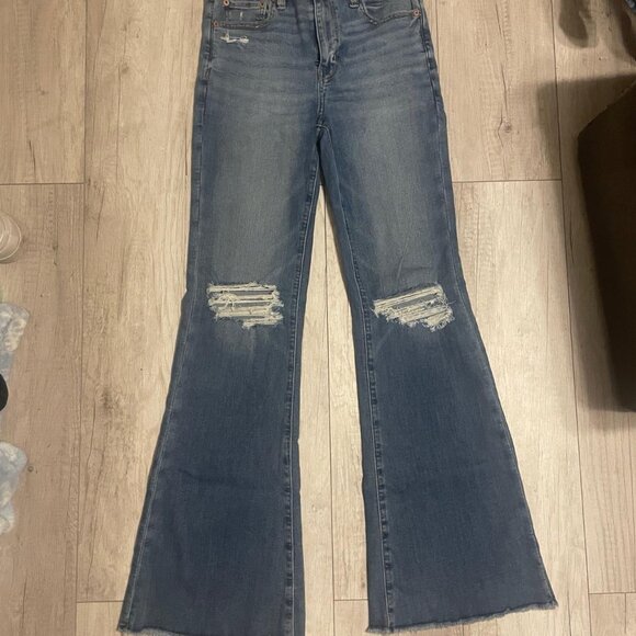 American Eagle Outfitters Denim - Women's Blue and Navy Jeans